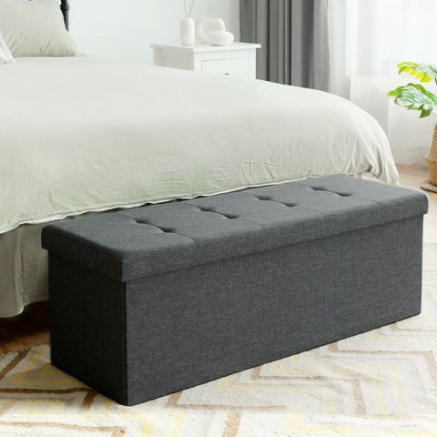 Classic Modern Storage Bench with 110cm Length
