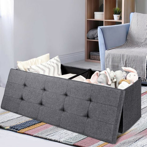 Classic Modern Storage Bench with 110cm Length
