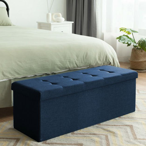 Classic Modern Storage Bench with 110cm Length