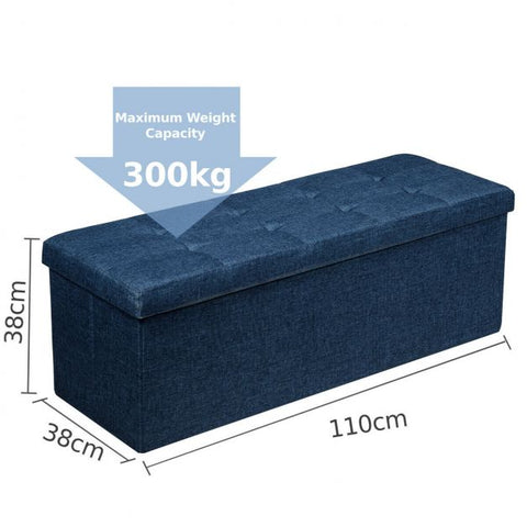 Classic Modern Storage Bench with 110cm Length