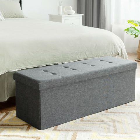 Classic Modern Storage Bench with 110cm Length