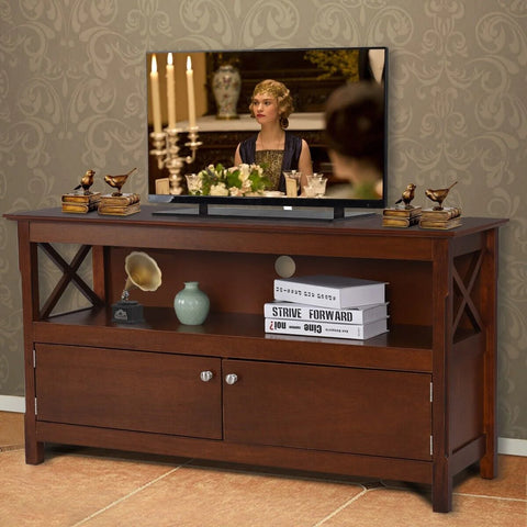 Stylish Multi-Purpose TV Stand with Ample Storage and Cable Management