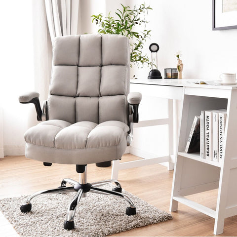 Exquisite Executive Office Chair with Upholstered material and Ergonomic Design