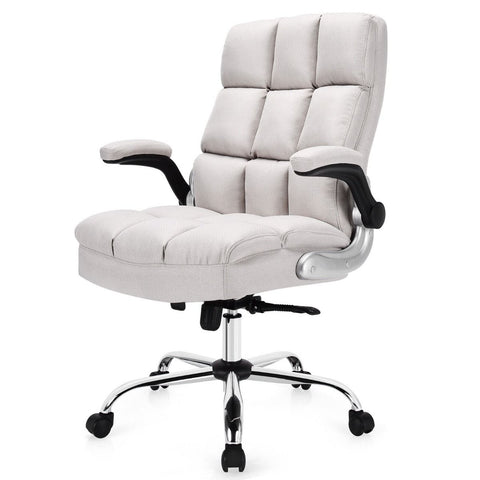 Exquisite Executive Office Chair with Upholstered material and Ergonomic Design