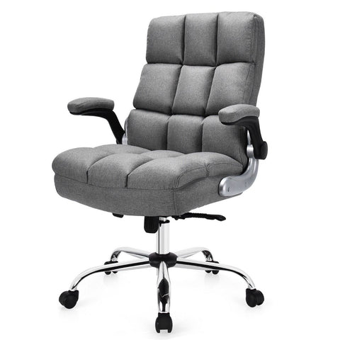 Exquisite Executive Office Chair with Upholstered material and Ergonomic Design