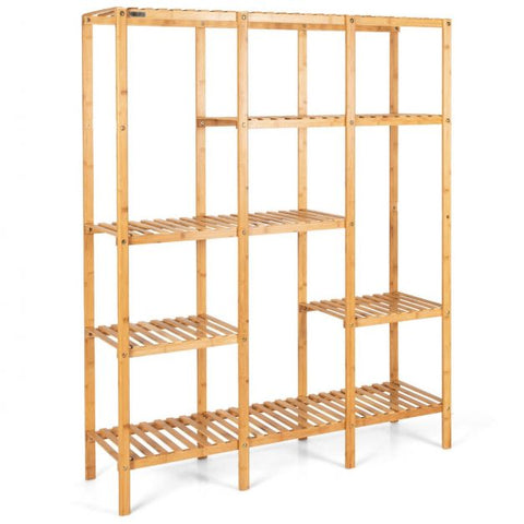 Garden 5 Tier Bamboo Multi-Purpose Plant Storage Rack