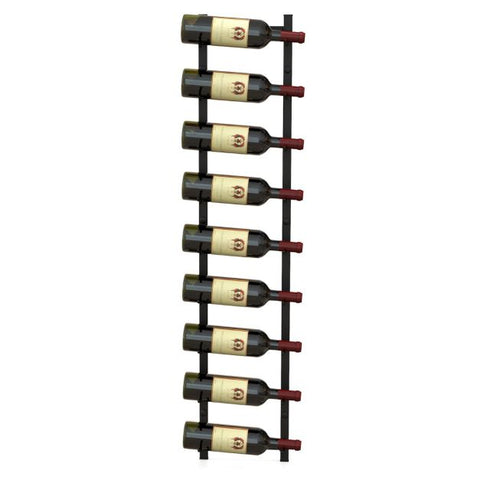 Modern Stable Wine and Champagne Organizer with Tilted Storage