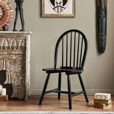 Wooden Set of 2 Dining Chairs