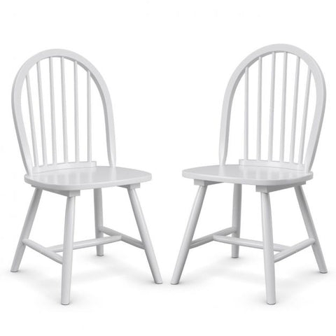 Wooden Set of 2 Dining Chairs