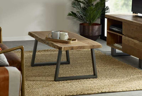 Rustic Charm Hand-crafted Coffee Table
