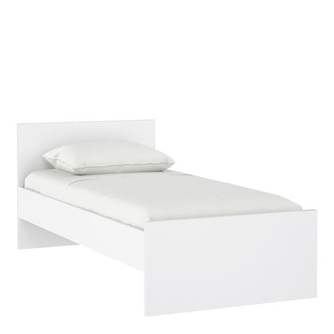 Charming and Modern Glossy Laminated Board Single Bed