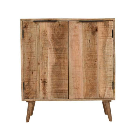 Stylish and Rustic Drinks Cabinet with Surrey Wood and Lacquered Finish