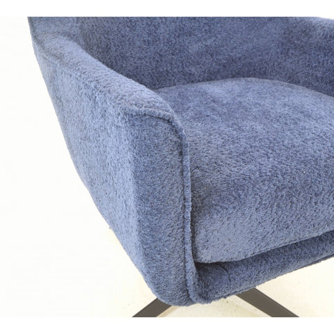Croydon Swivel Chair in Velvet
