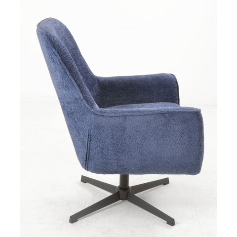 Croydon Swivel Chair in Velvet