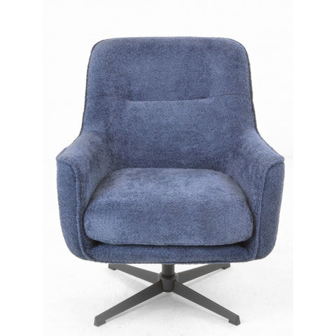 Croydon Swivel Chair in Velvet