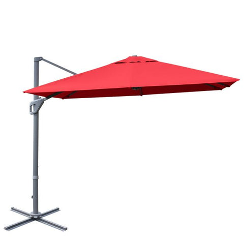 Dynamo 3m Patio Cantilever Parasol with Tilting Adjustment and Crank