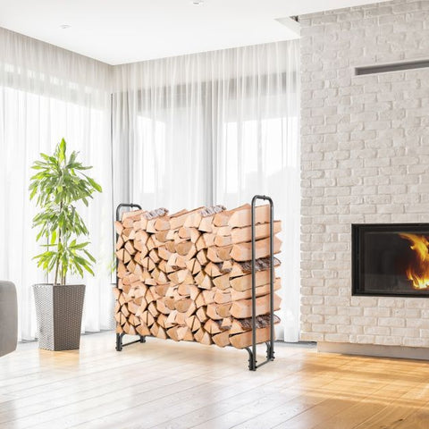 Firewood Storage Log Rack with Waterproof PVC