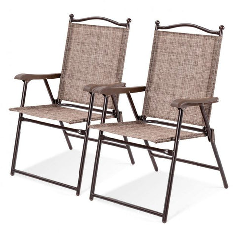Outdoor Folding Chair set with Breathable Fabric