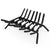 7-Bar Steel Outdoor Grill and Fireplace Log Holder