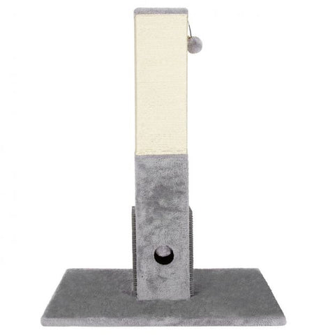 Cat Scratching Post with Balls, Massage Brush, and Carpet Base