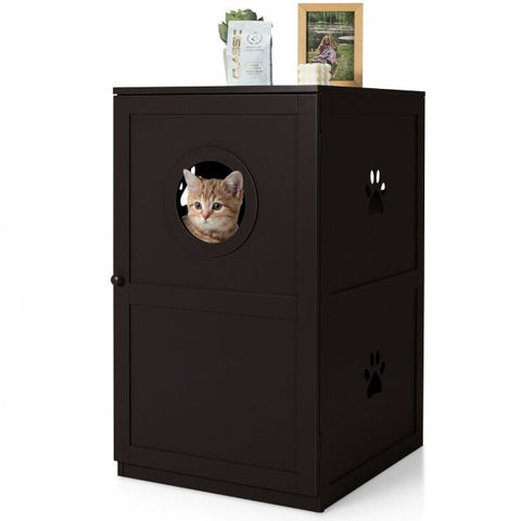 Two-Tier Design with Entry Hole and Enclosed Door