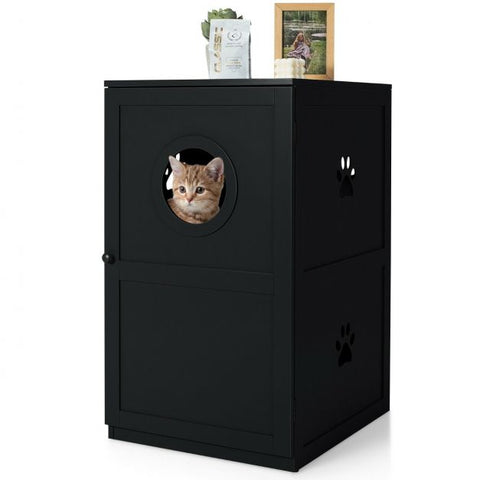 Two-Tier Design with Entry Hole and Enclosed Door