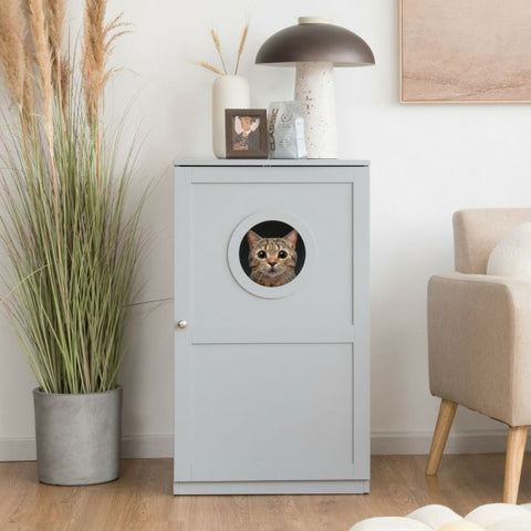 Two-Tier Design with Entry Hole and Enclosed Door