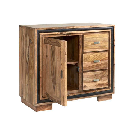 Cobham Medium Sideboard with 1 Door and 3 Drawers in Rosewood