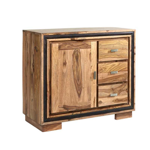 Cobham Medium Sideboard with 1 Door and 3 Drawers in Rosewood