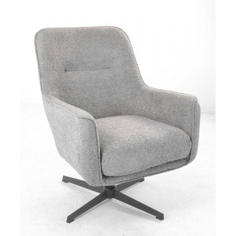 Croydon Swivel Chair in Velvet