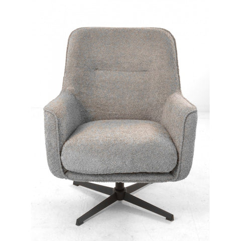 Croydon Swivel Chair in Velvet